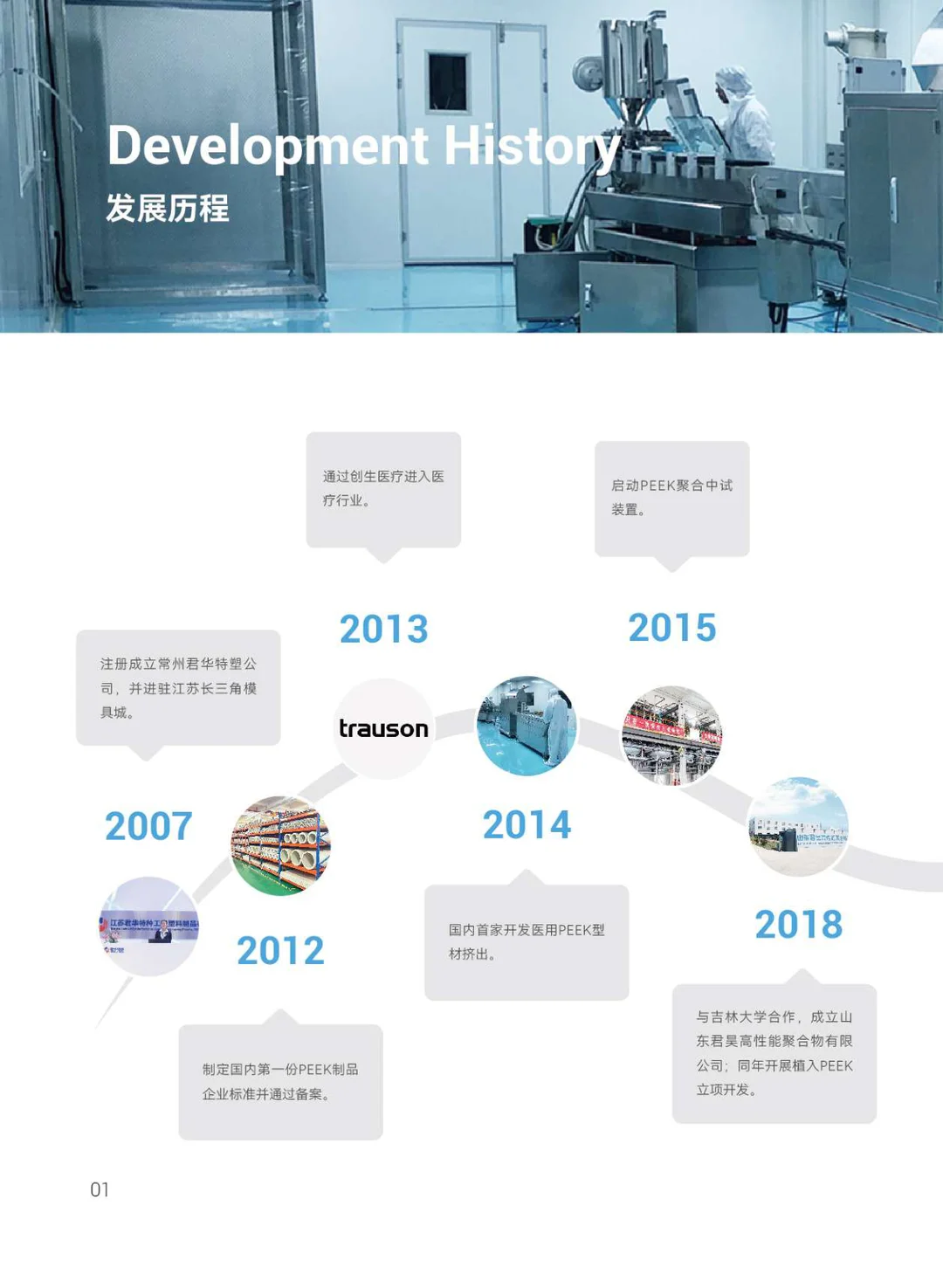 君华医疗专注于PEEK 医用高分子材料聚合物(中文)
