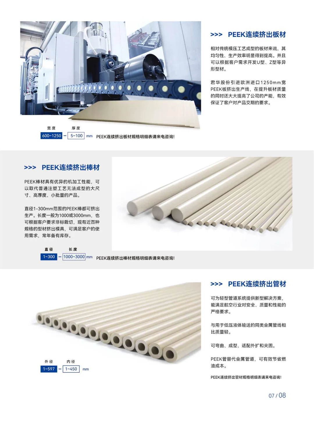 PEEK应用于纺织印染机械工业