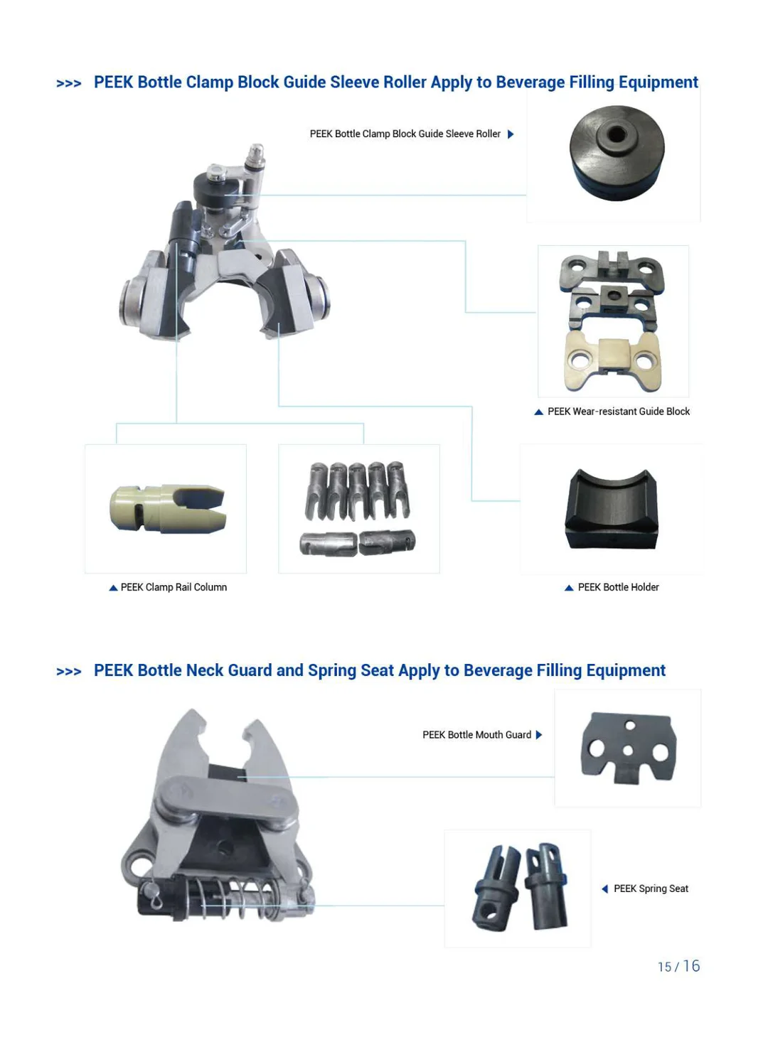 Peek Is Used In Food Processing, Packaging And Beverage Filling