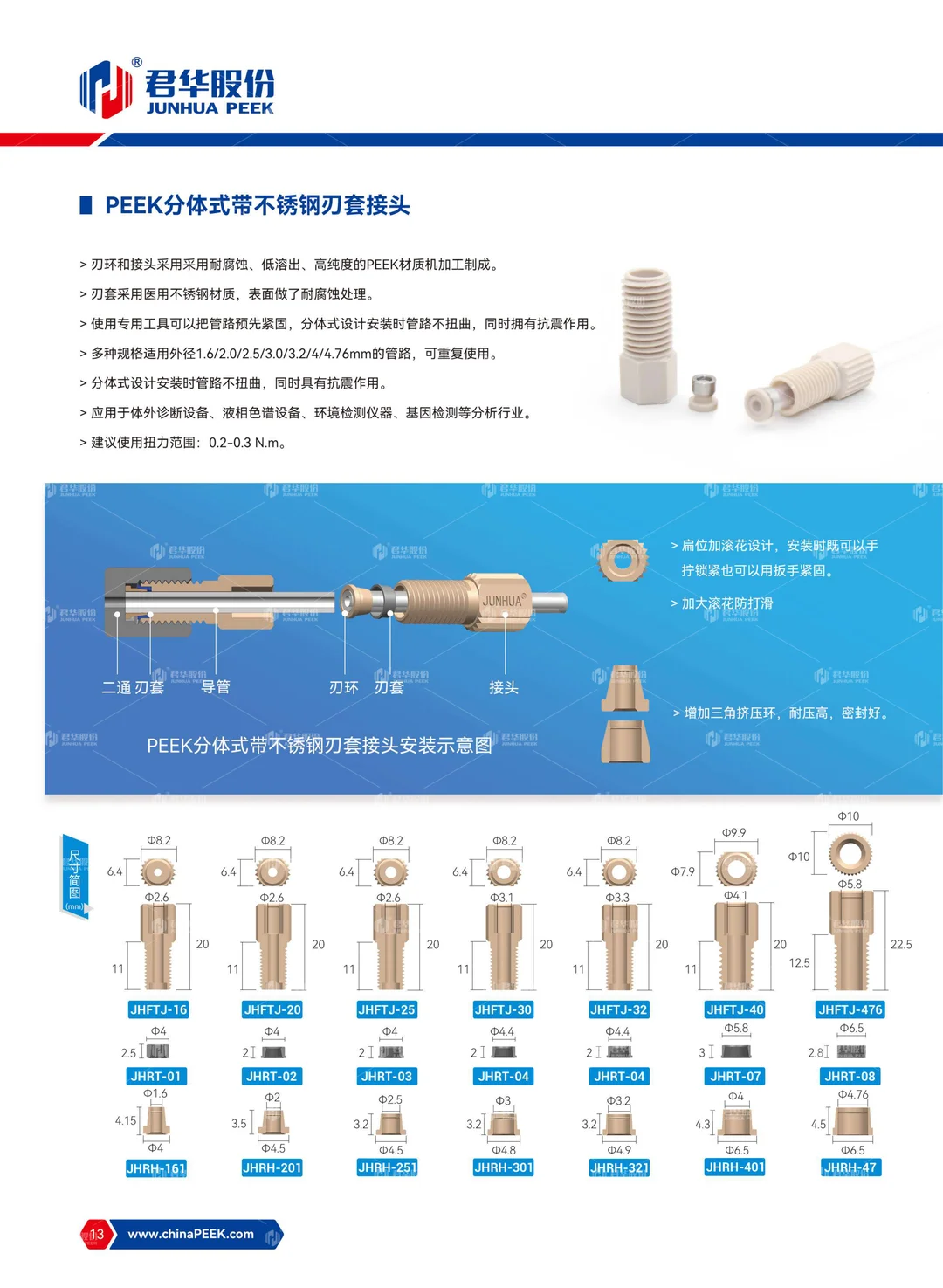 PEEK在分析生化行业的应用