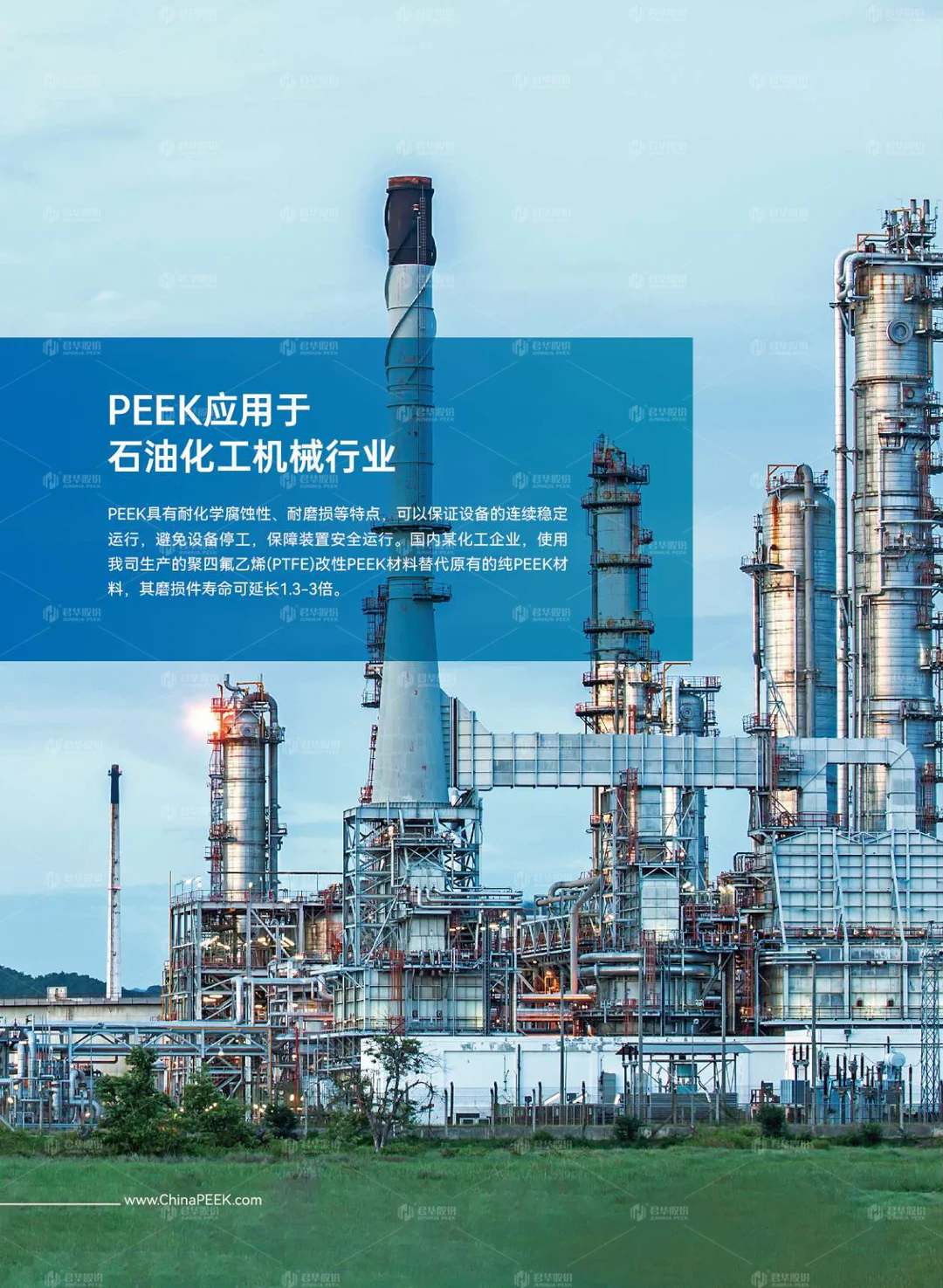 PEEK在石油化工行业的应用