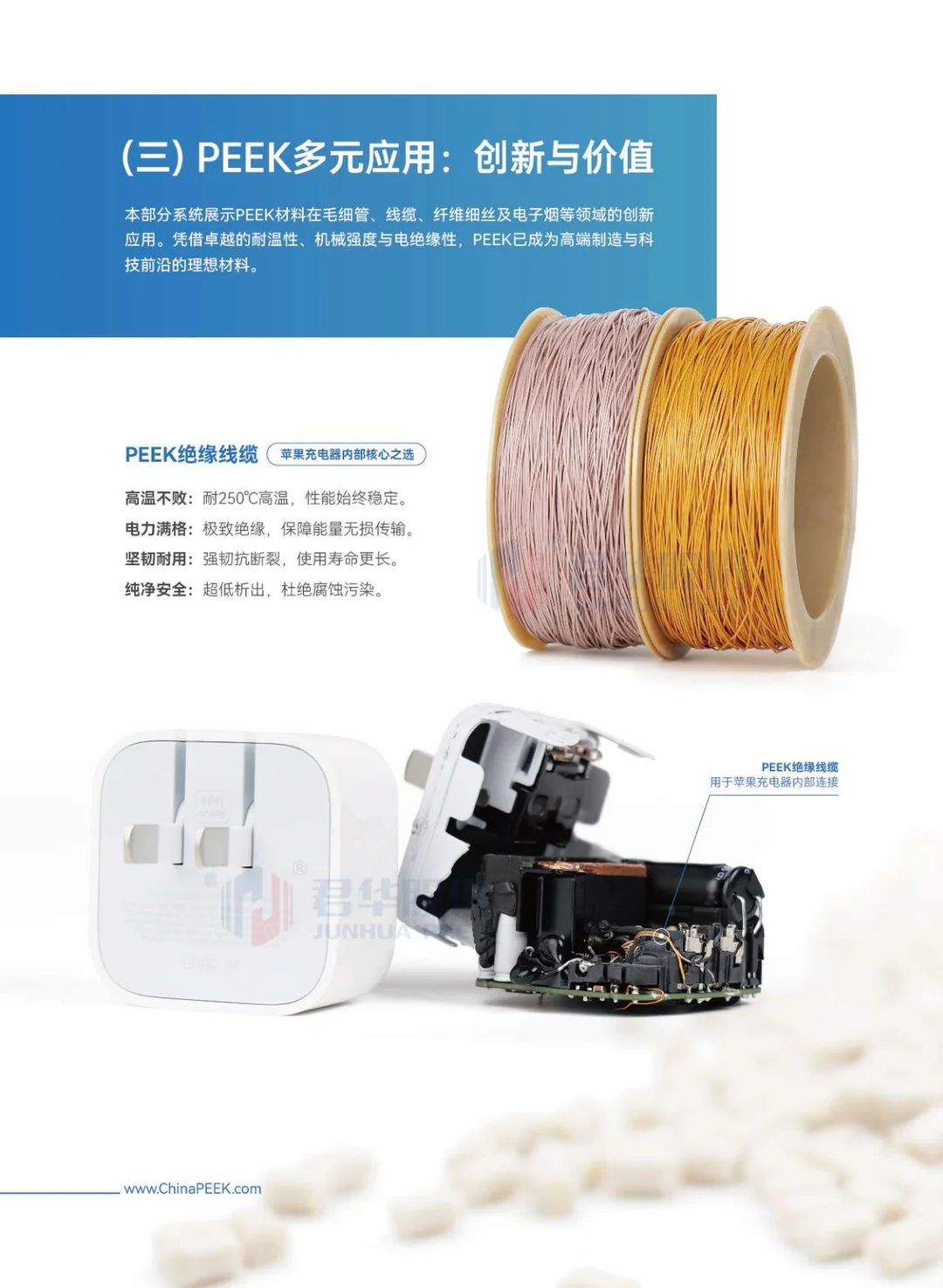 PEEK高性能线缆与绝缘系统